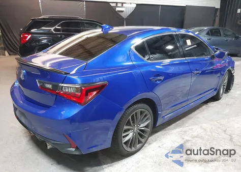 2019 Acura Ilx Premium A-Spec Packages/Technology A-Spec Packages from USA, damaged, VIN 19UDE2F80KA002292
